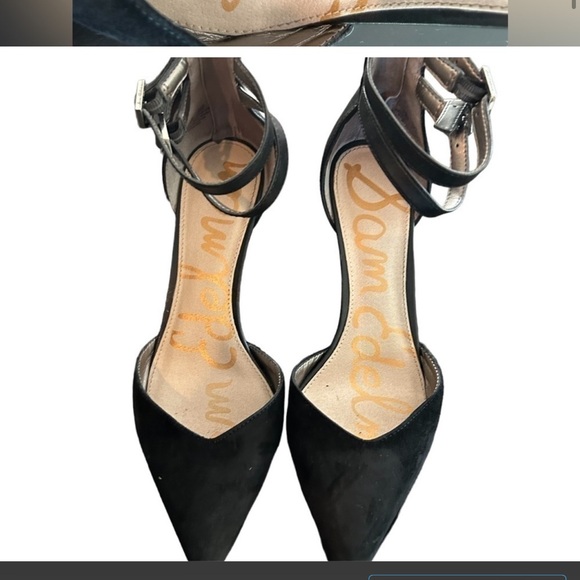 Sam Edelman, black pumps with spike heel 7.5 - Picture 6 of 7